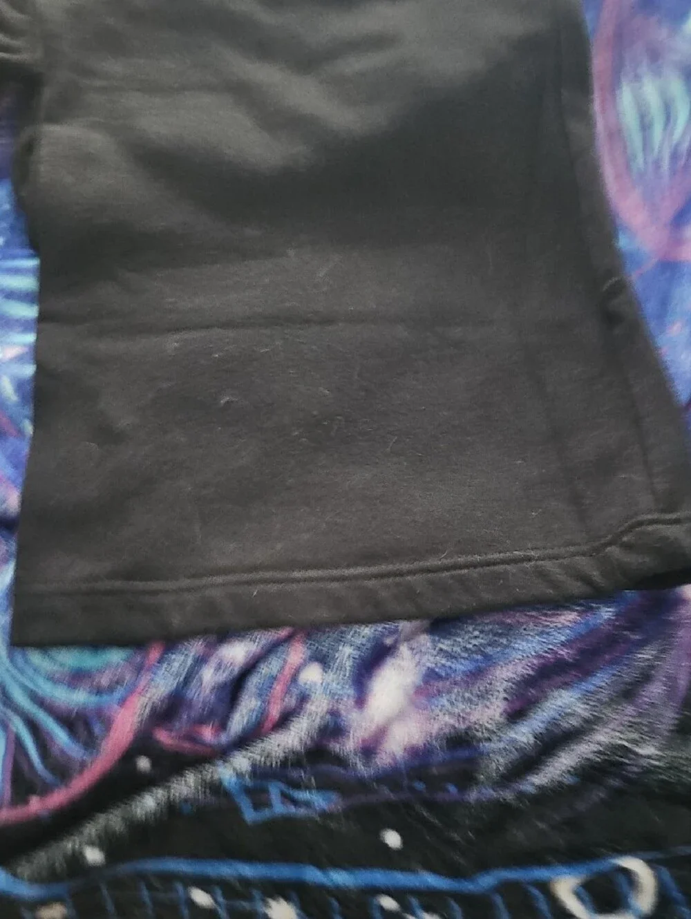Ed Hardy Black Sweatpants with Pink Logo for Kids